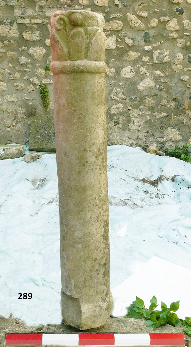 SINGOLO OGGETTO/ colonna, SECOLI/ XIII-XIV