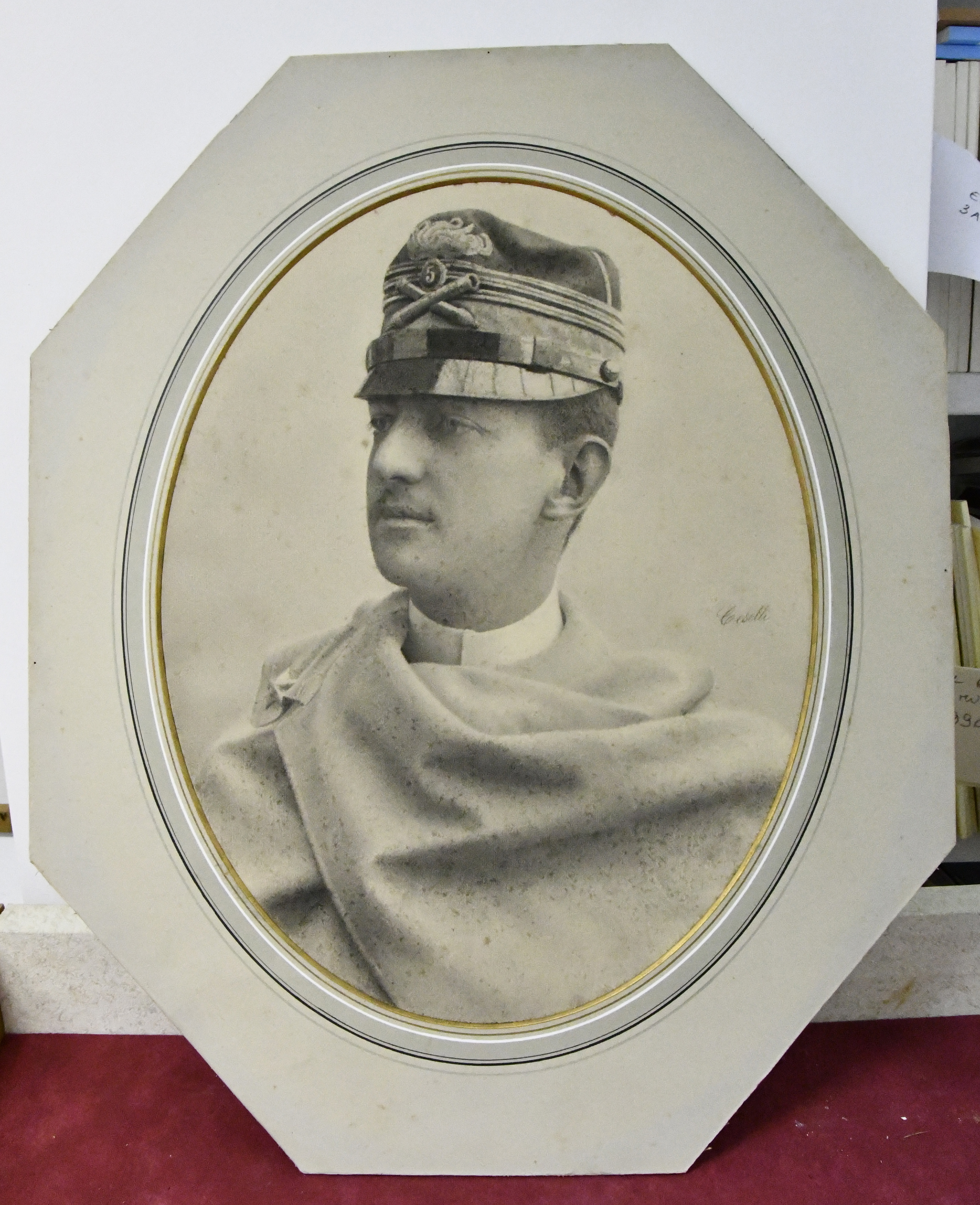 Uomini - Ritratti fotografici (positivo) di Ceselli (attr) (fine XIX)