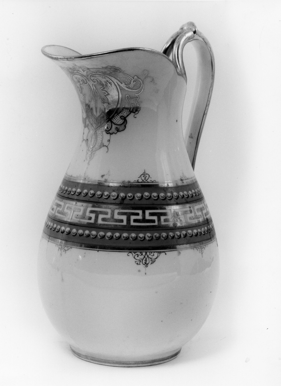 brocca da toeletta, serie - manifattura di Doccia (XIX)
