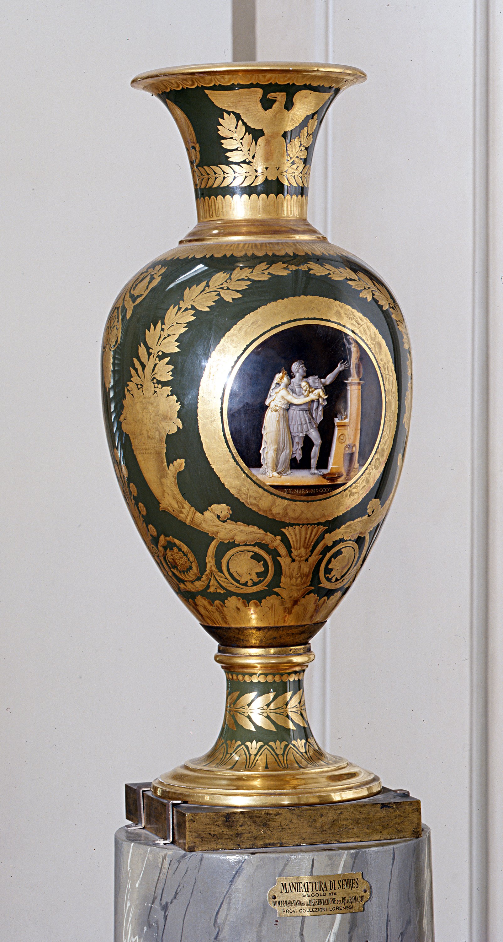 vaso - manifattura di Sèvres (prima metà XIX)