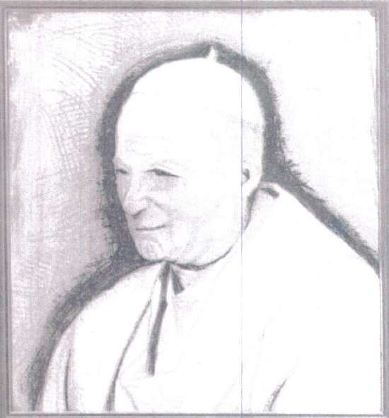 Papa Giovanni Paolo II (dipinto) di Michele Ignazio da Gandino (attribuito) - ambito Italia settentrionale (anni ottanta XX)