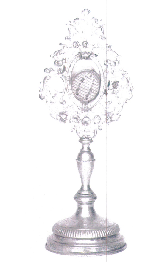 reliquiario - a ostensorio di ignoto (bottega) - ambito Italia settentrionale (seconda metà XIX)