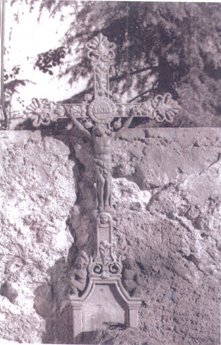 Crocifisso (croce cimiteriale) di ignoto (bottega) - ambito Italia settentrionale (XIX-XX)