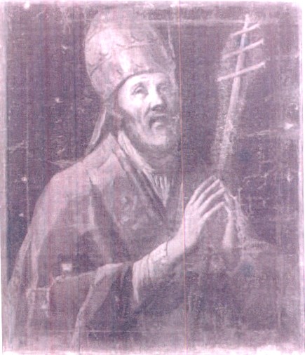 Papa in preghiera (dipinto) di Ignoto (bottega) - ambito Italia settentrionale (XVII)