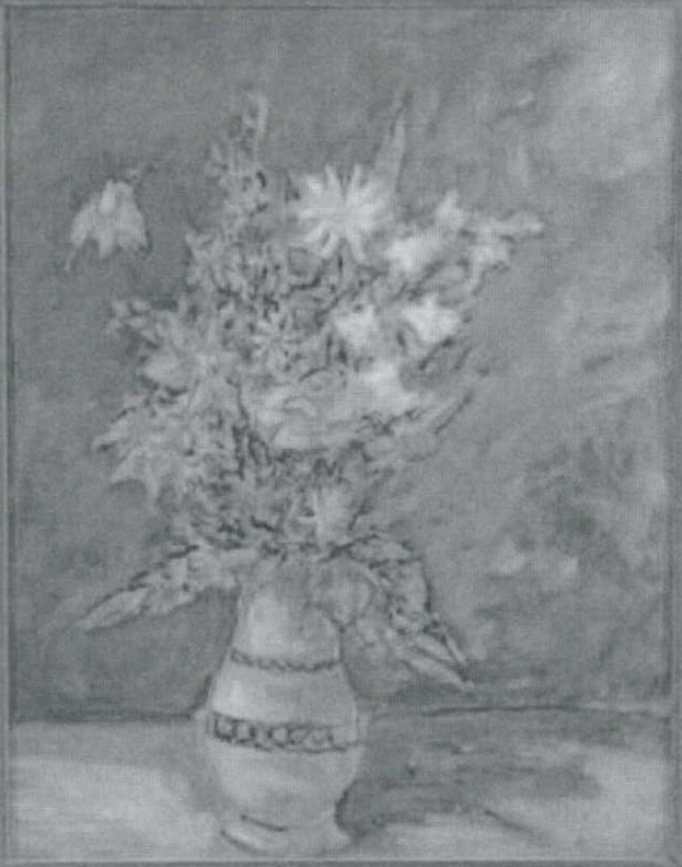 Vaso di fiori (dipinto) di Soranzo Umberto, cappuccino - ambito Italia settentrionale (XX)