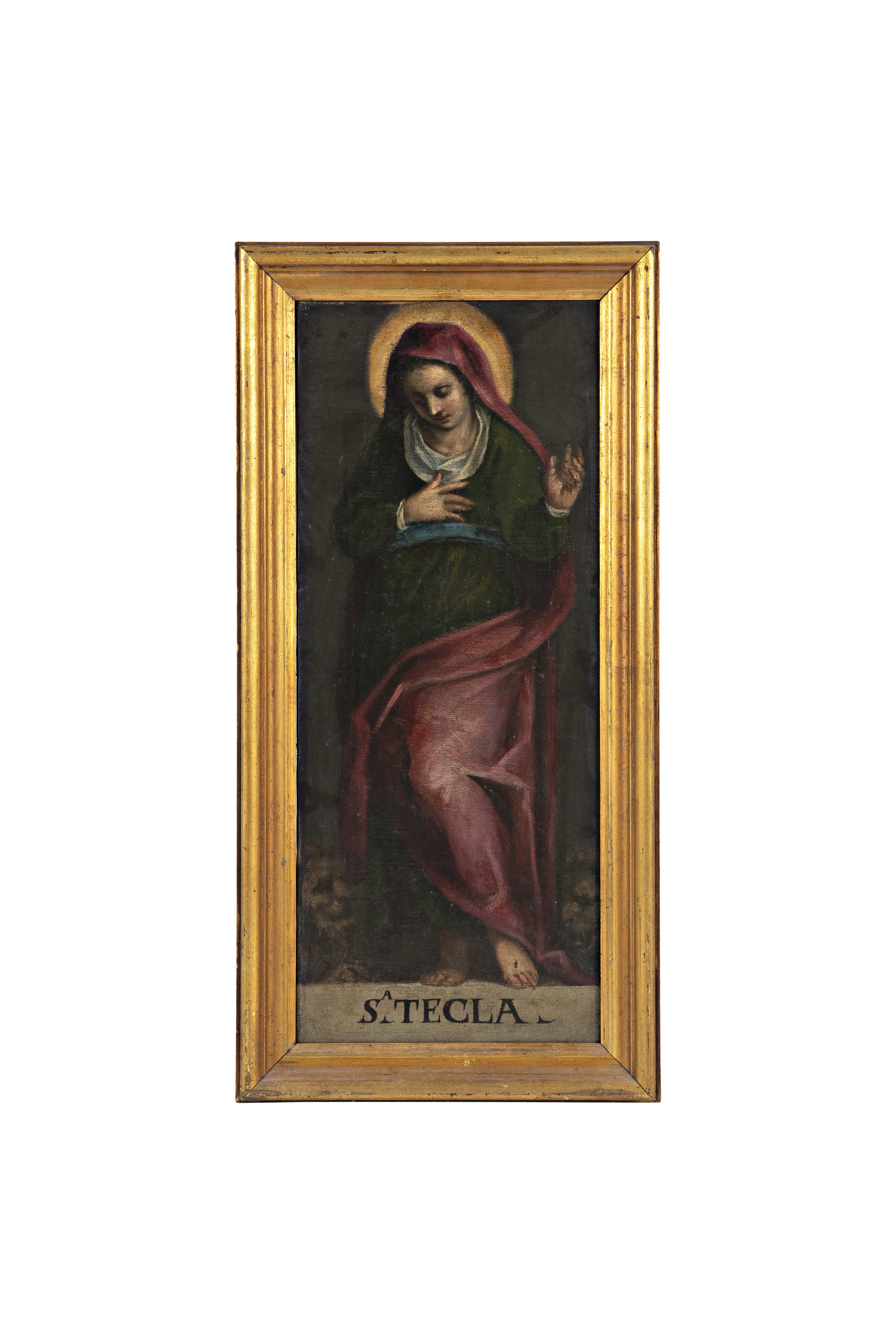 Santa Tecla, Santa (dipinto, opera isolata) di Anonimo veneto - ambito veneto (seconda metà XVI)
