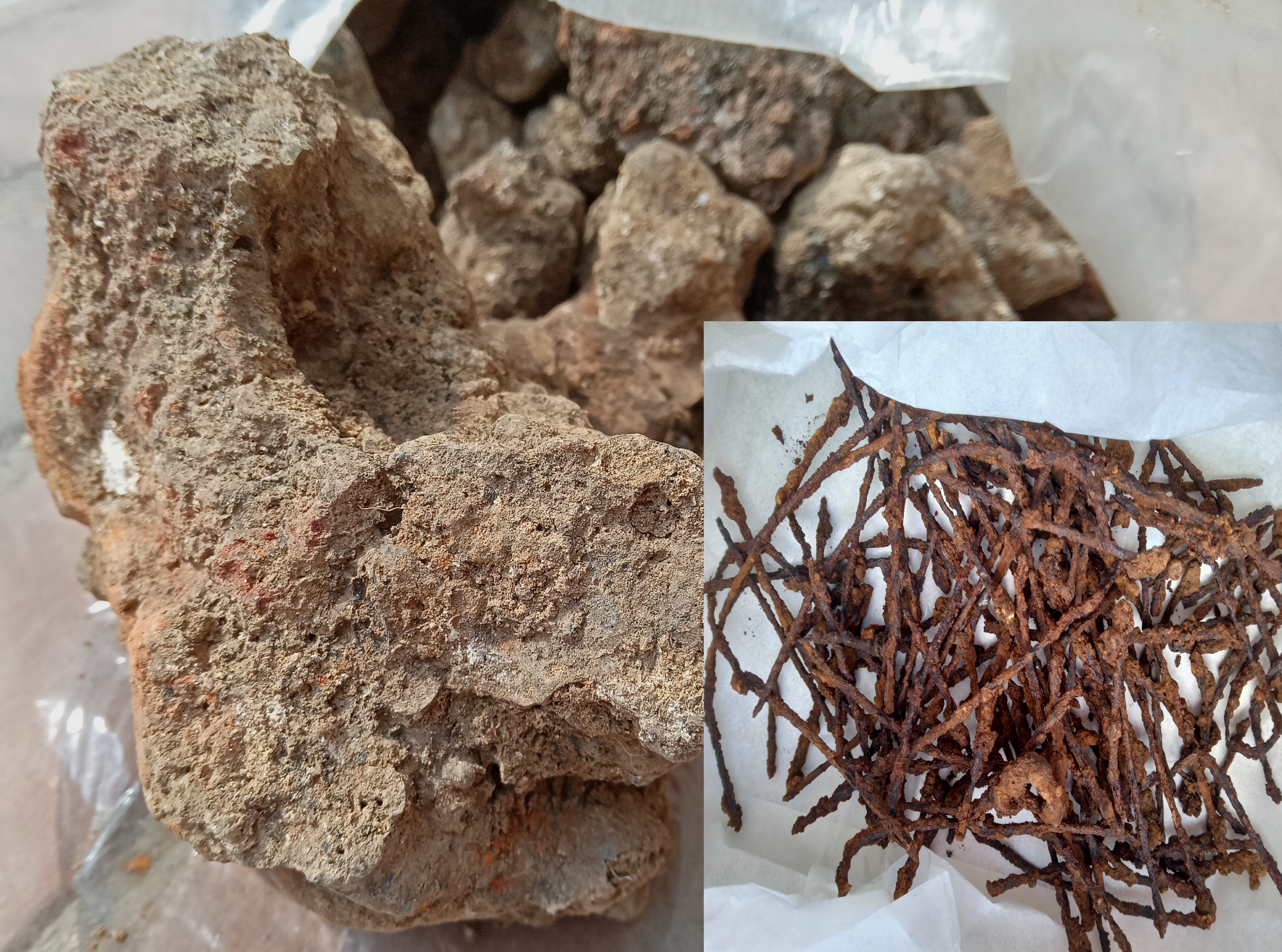 SINGOLO OGGETTO/ scoria, SECOLI/ ARCHI DI SECOLI/ V-VII