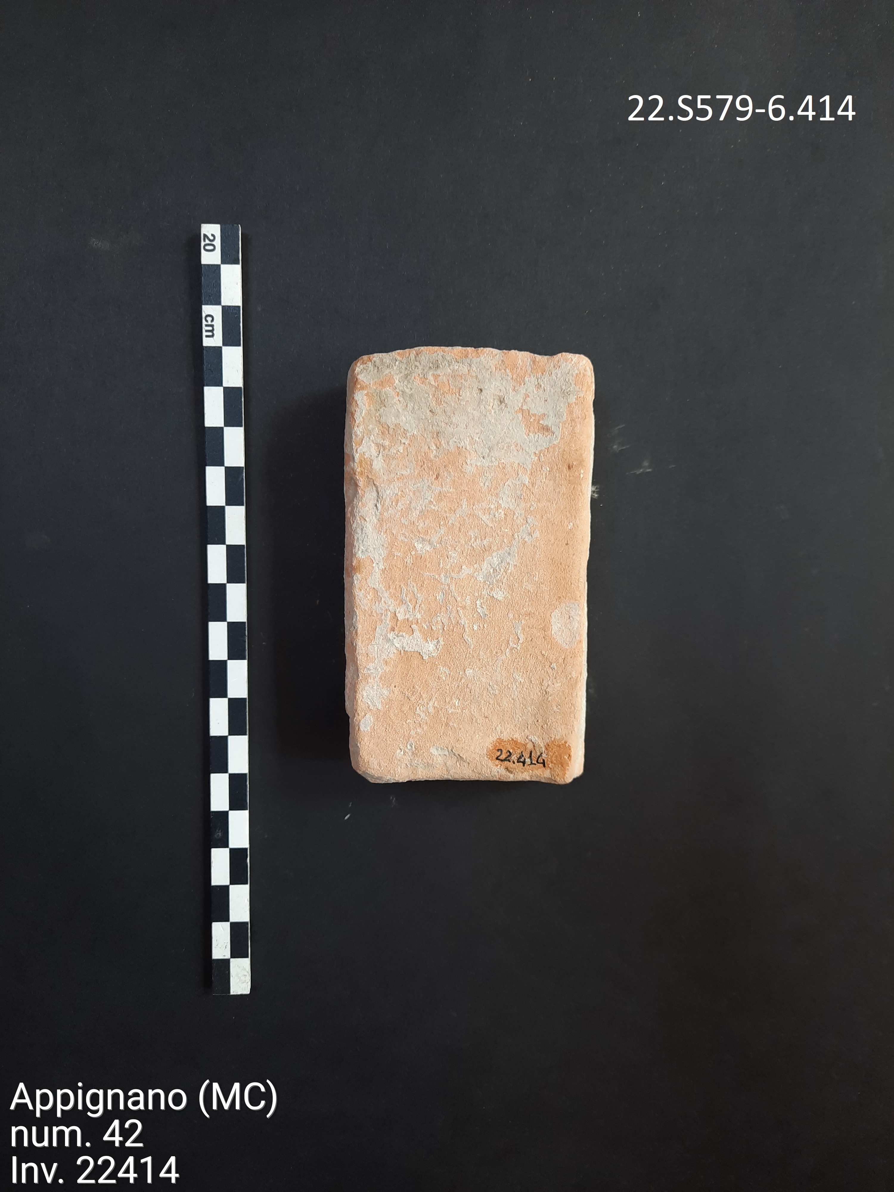 SINGOLO OGGETTO/ mattonella, SECOLI/ I a.C