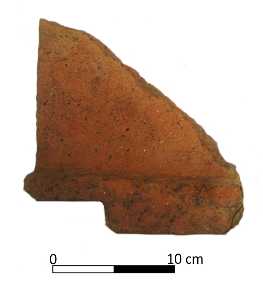 SINGOLO OGGETTO/ tegola, SECOLI/ ARCHI DI SECOLI/ VII-VI a.C