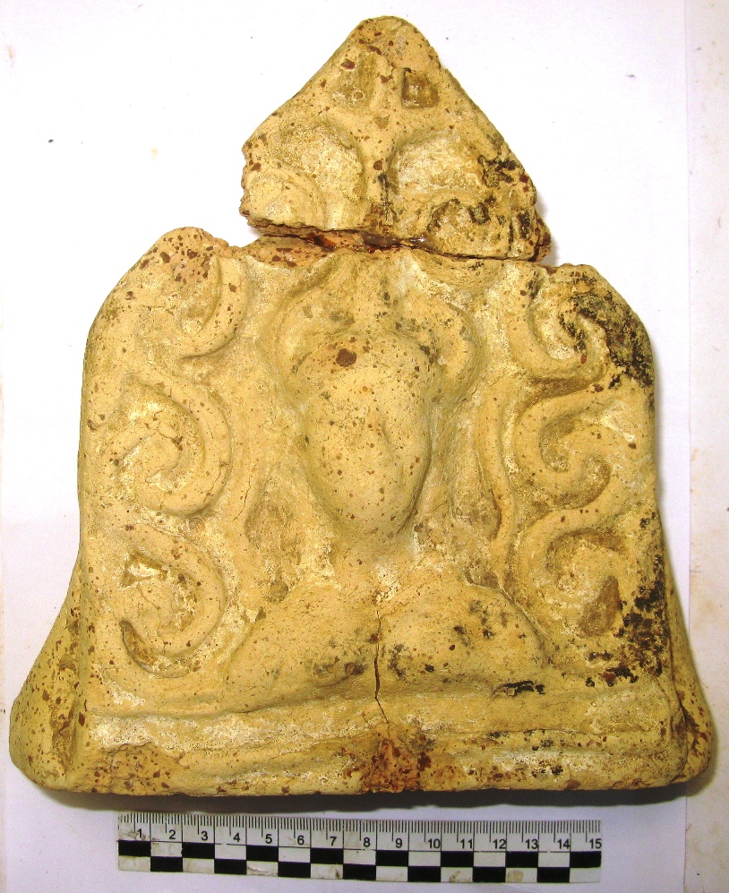 SINGOLO OGGETTO/ antefissa, PERIODIZZAZIONI/ ARCHI DI PERIODI/ Età romana regia-Età imperiale