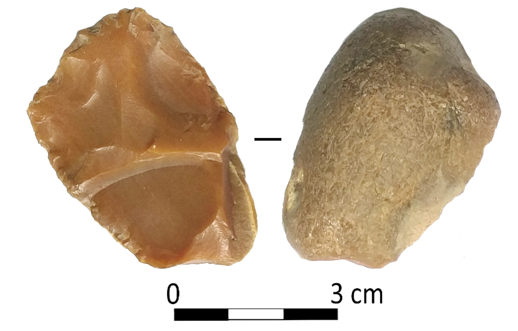 SINGOLO OGGETTO/ frammento, PERIODIZZAZIONI/ PREISTORIA/ Paleolitico/ Paleolitico medio