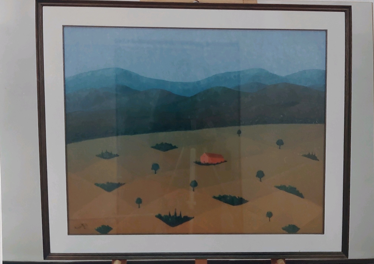 Paesaggio Marsicano (dipinto) di Miele Franco (XX)