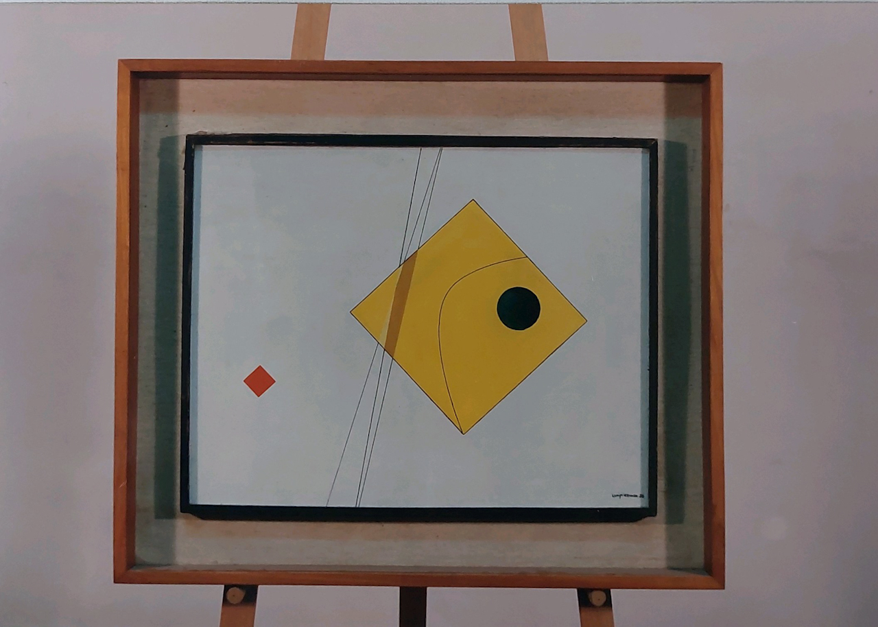 Costruzione L 3 (dipinto) di Veronesi Luigi (XX)