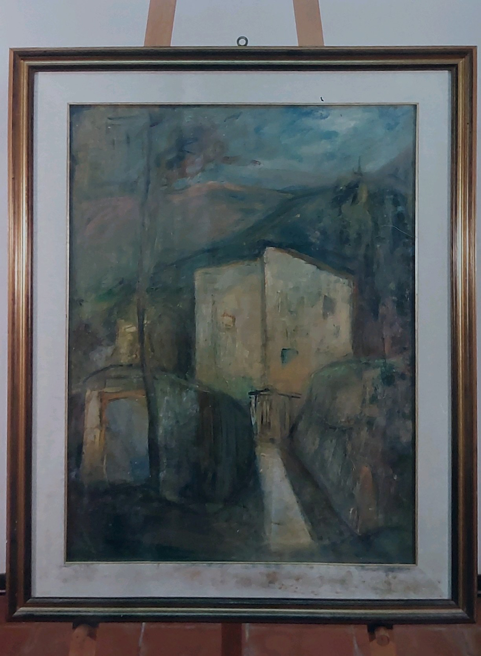 Paesaggio campano (dipinto) di Madonna Antonio (XX)