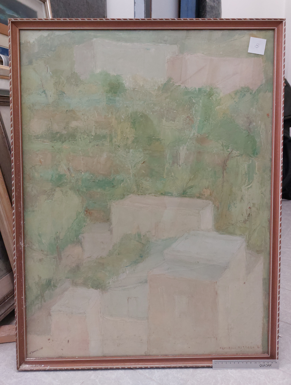 Paesaggio di autunno (dipinto) di Nazzaro Francesco (XX)