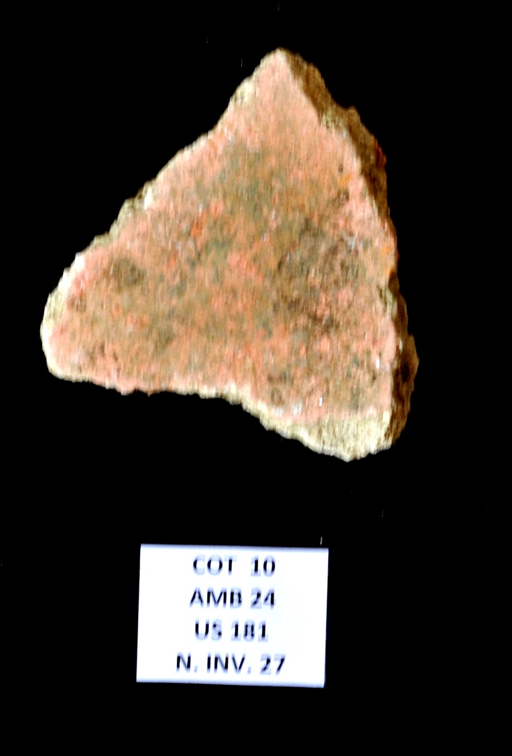 SINGOLO OGGETTO/ frammento, SECOLI/ I a.C