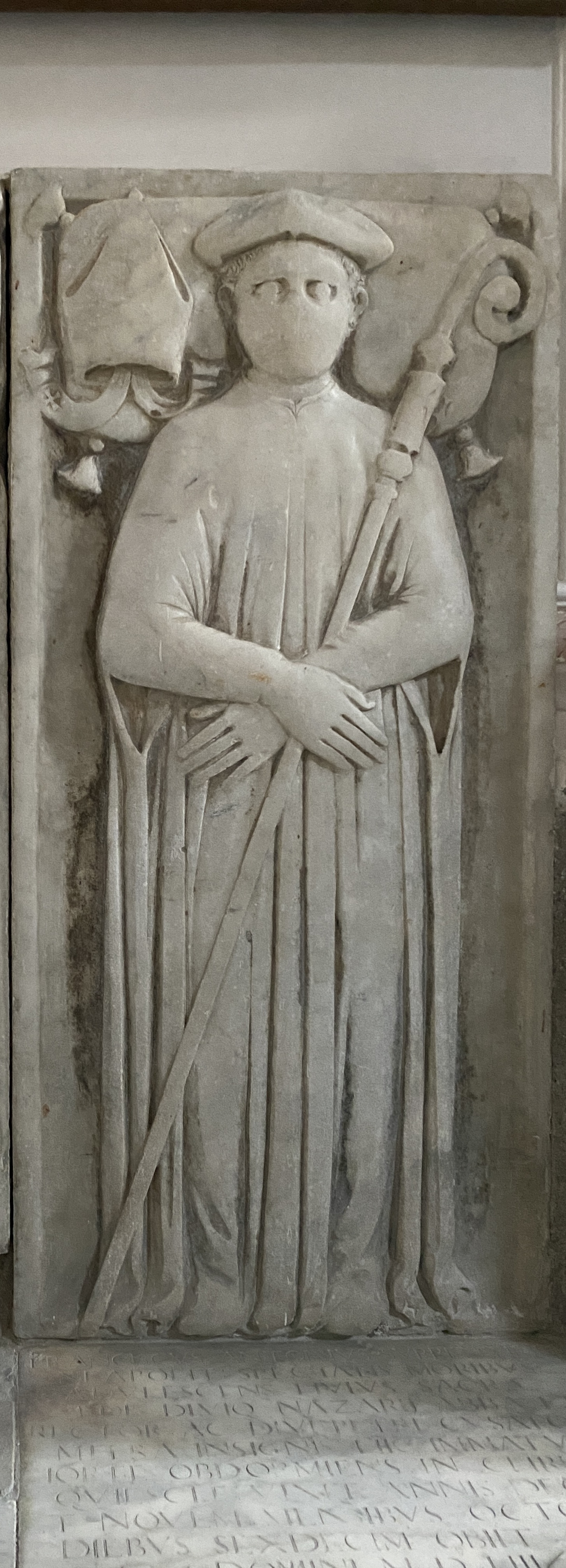 lapide tombale di Ignoto (attribuito) - ambito napoletano (seconda metà XVI)