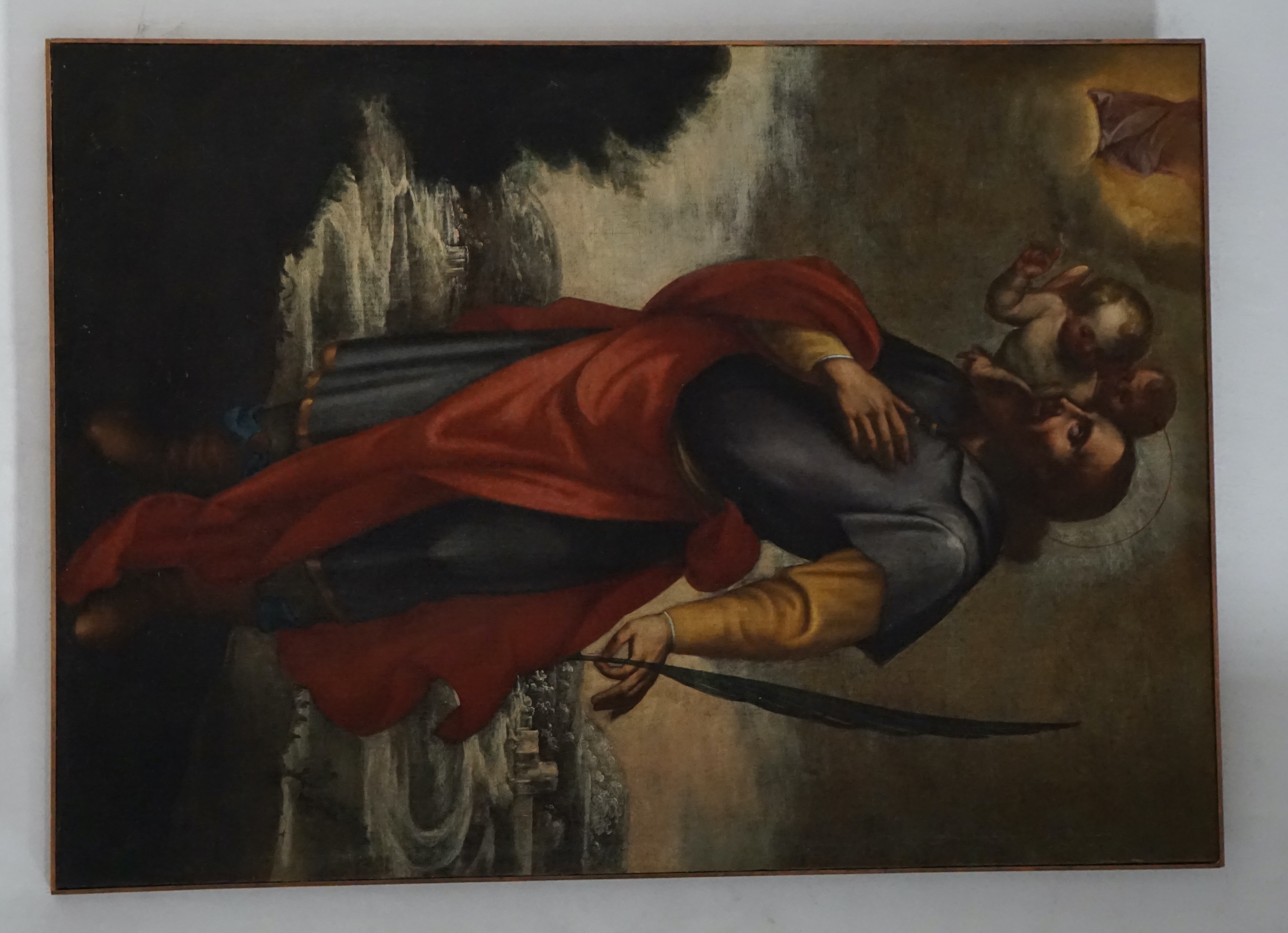 San Cristoforo (dipinto) di Ignoto (attribuito) - ambito napoletano (XVII)