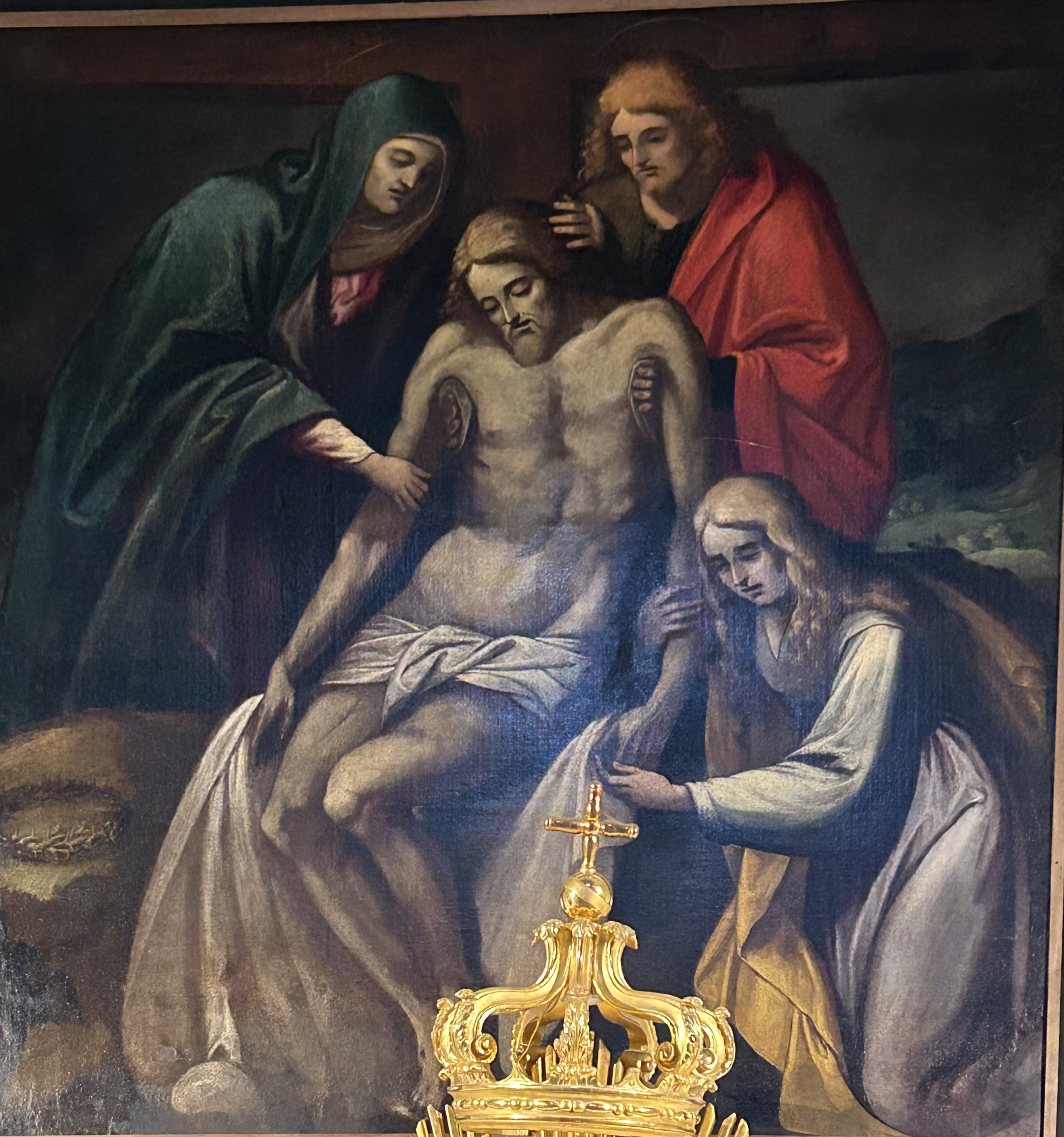 Deposizione di Cristo (dipinto) di Ignoto (fine XVI)
