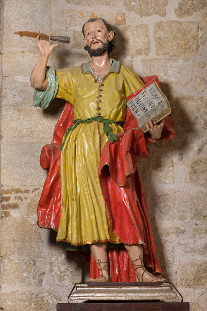 San Bartolomeo (statua) di Di Zinno Paolo Saverio (terzo quarto XVIII)