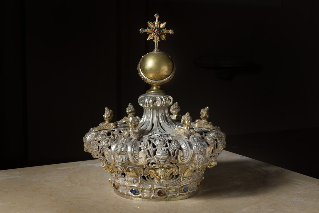 corona da statua - ambito Italia centro-meridionale (inizio XIX)