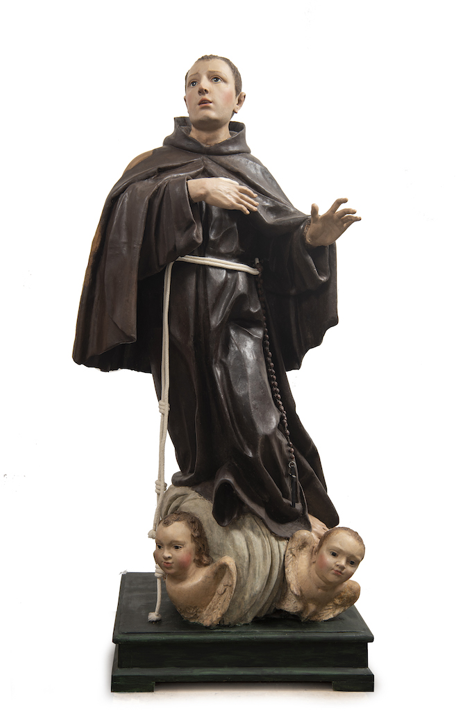 San Pasquale Baylon (statua, opera isolata) - ambito Italia centro-meridionale (metà XVIII)