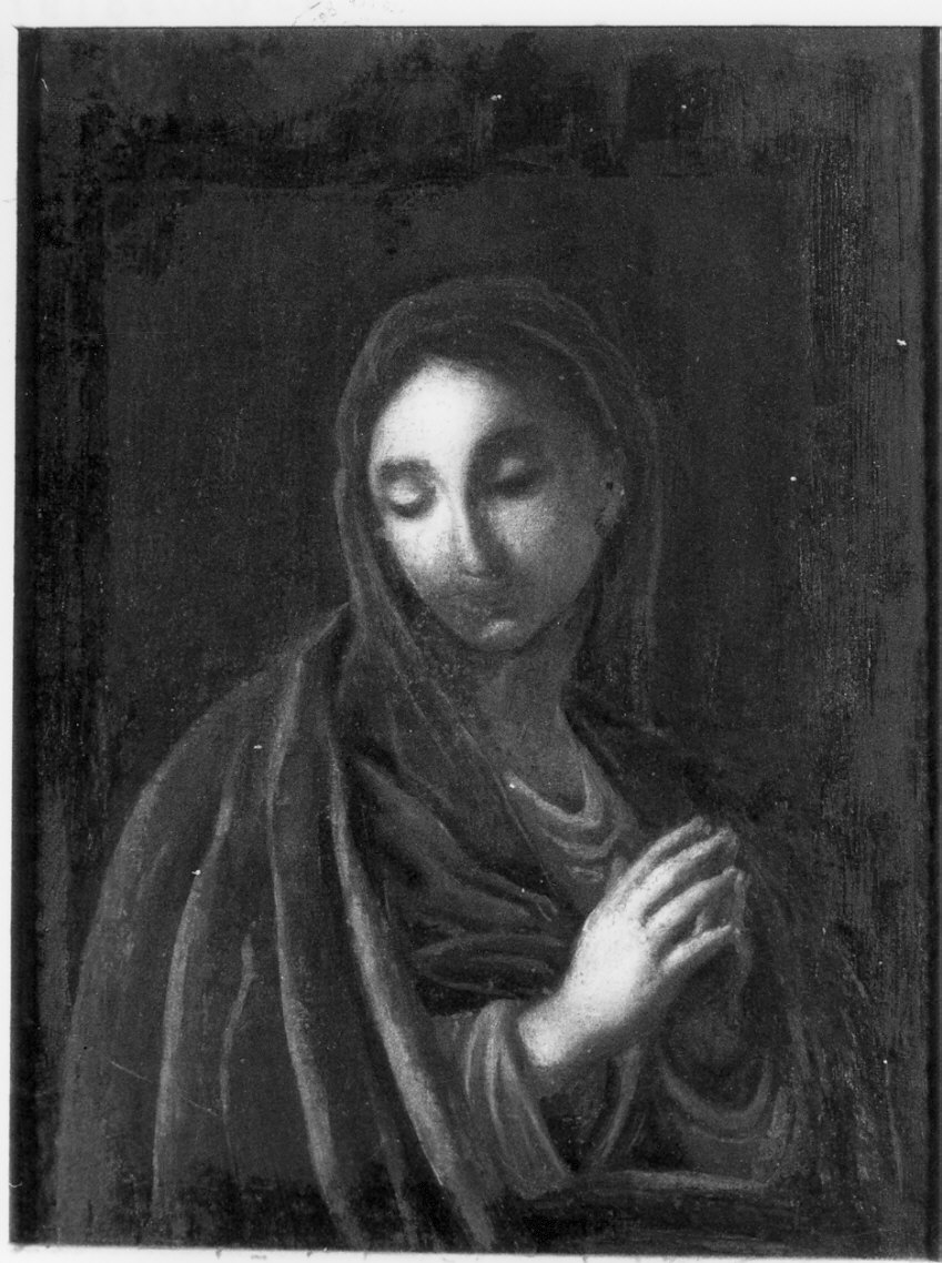 Madonna orante (dipinto, opera isolata) - ambito italiano (sec. XIX)