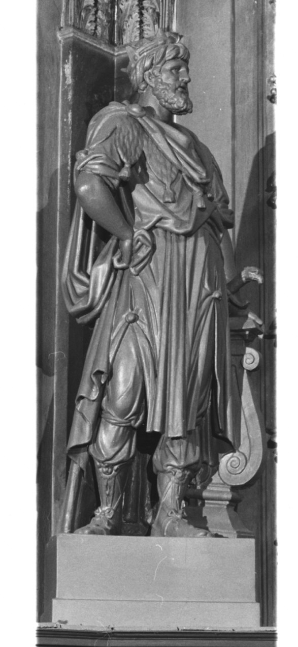 David (statua, pendant) - bottega lombarda (sec. XVI)