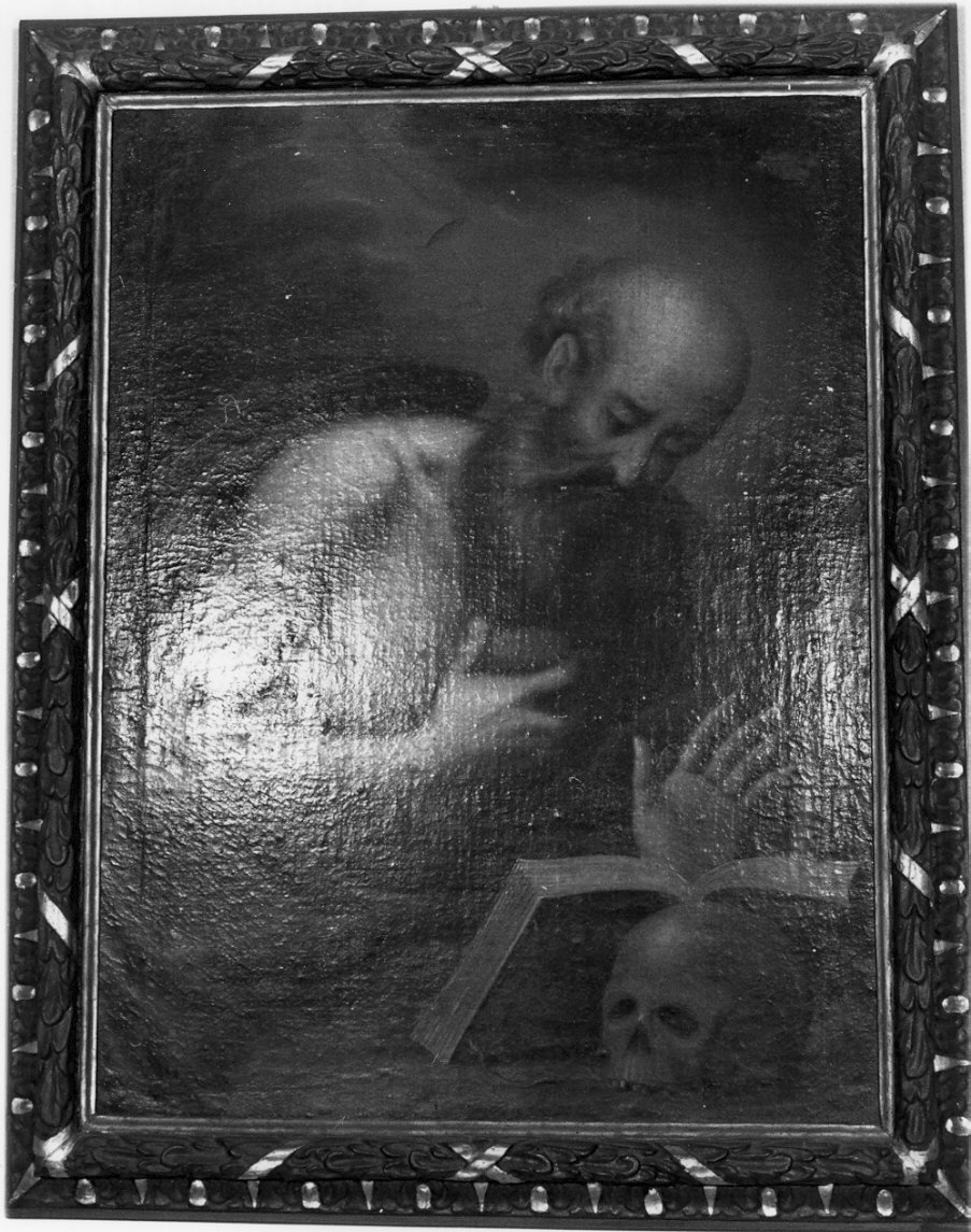 cornice di dipinto, serie - bottega lombarda (sec. XVII)