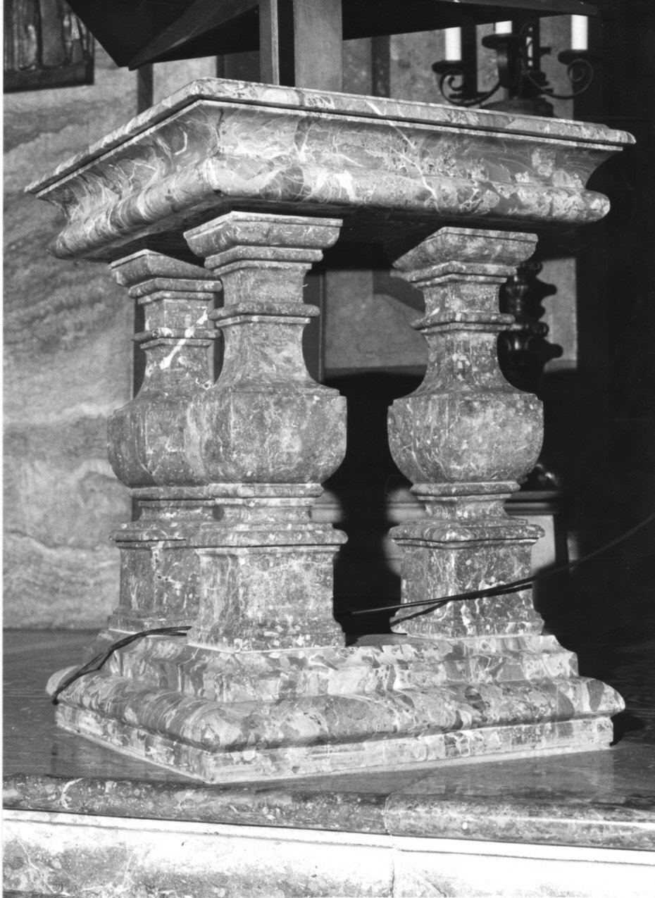 leggio d'altare, opera isolata - bottega lombarda (metà sec. XVIII)