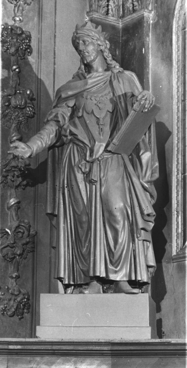 Salomone (statua, pendant) - bottega lombarda (sec. XVI)