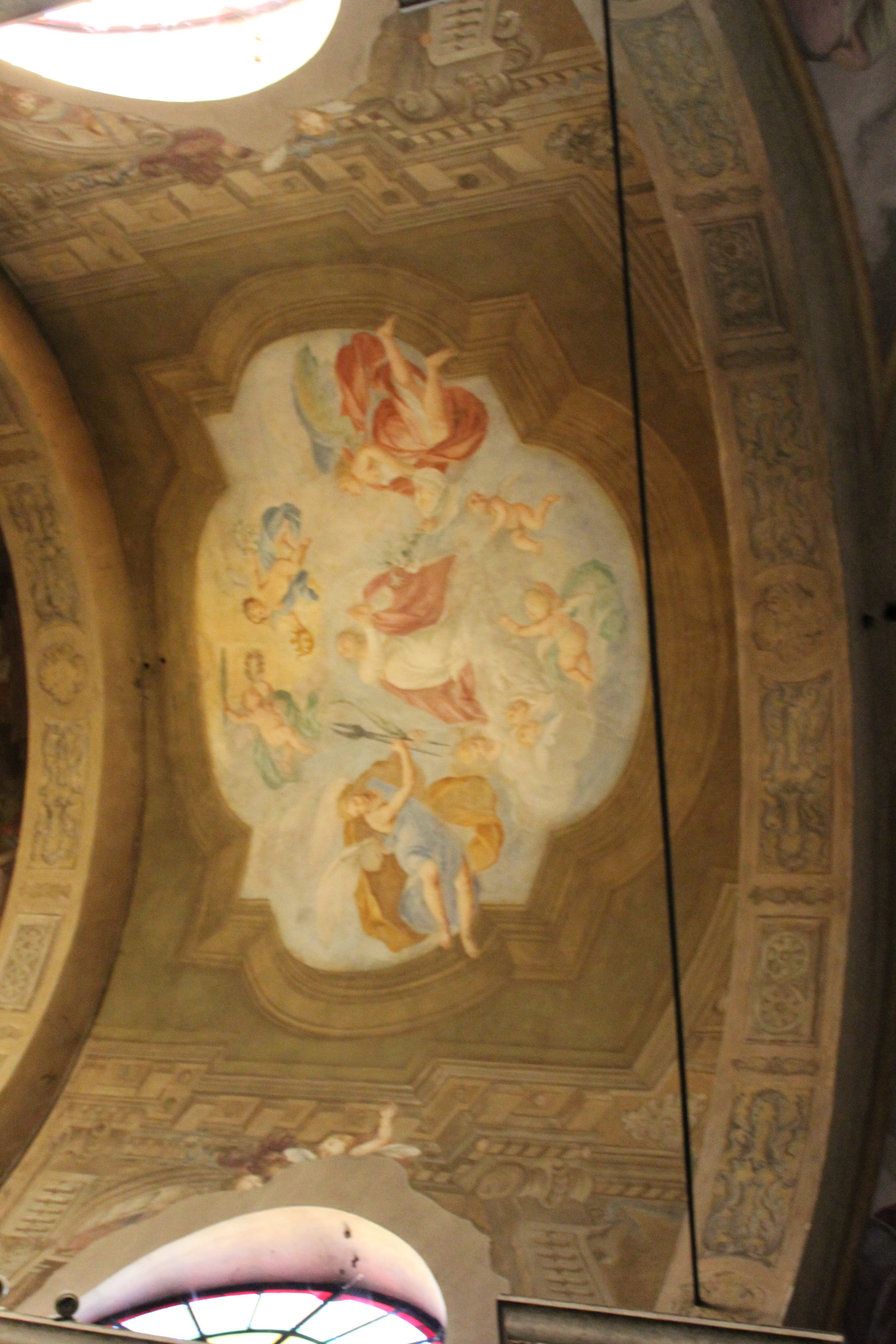 gloria di Sant'Agata (dipinto, opera isolata) di Danedi Andrea detto Montalto (attribuito) (sec. XVII)