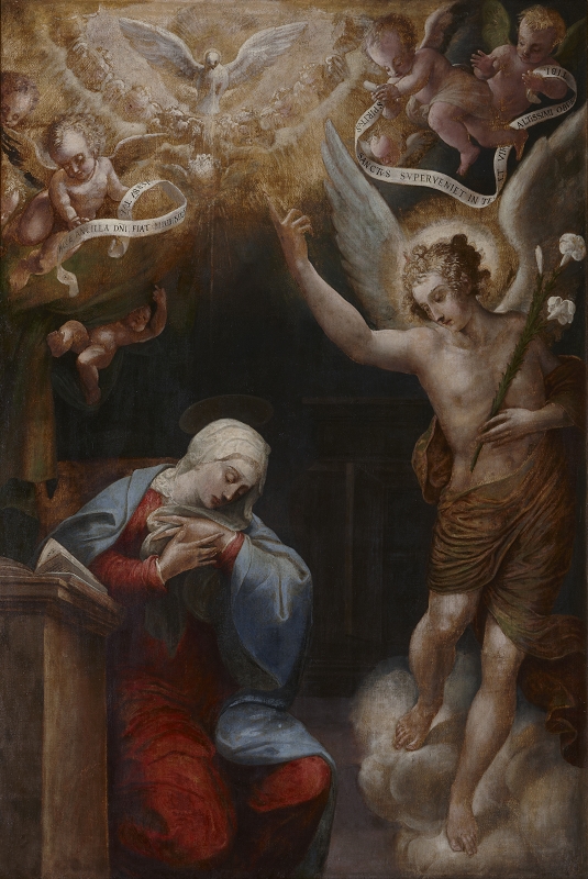 dipinto - olio su tela, opera isolata di Menzocchi Pier Paolo (attribuito) - ambito forlivese (sec. XVI)