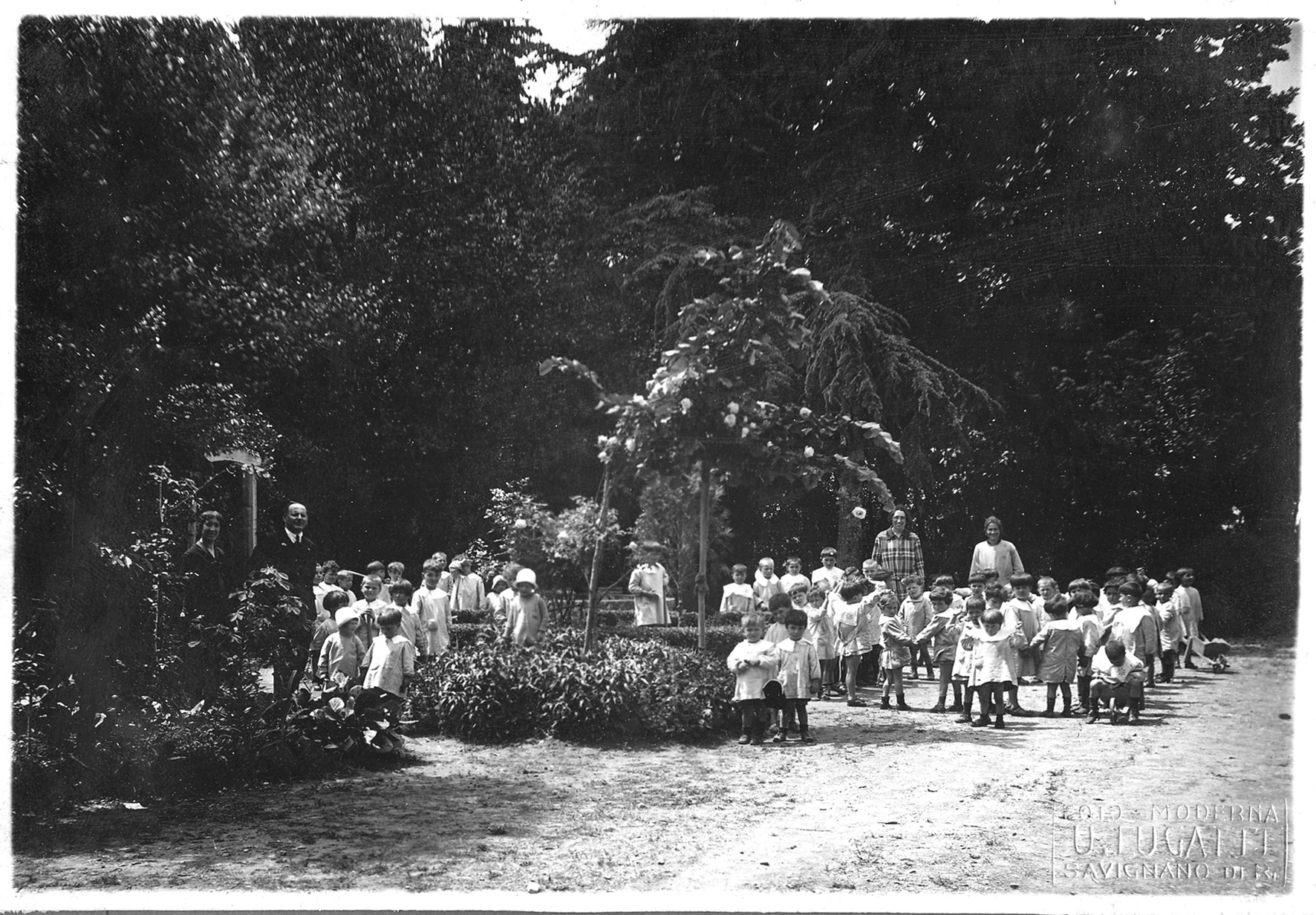San Mauro Pascoli - Casa Pascoli - Giardino (unicum) di Foto - Moderna Lugatti U (prima metà XX)
