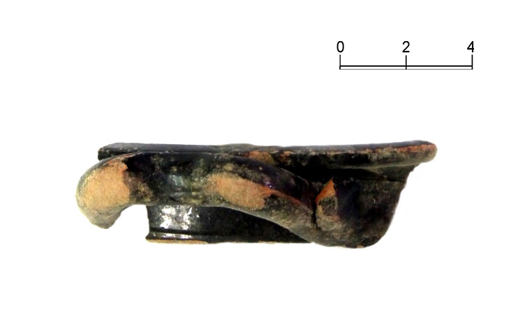 SINGOLO OGGETTO/ tegame, SECOLI/ XVIII