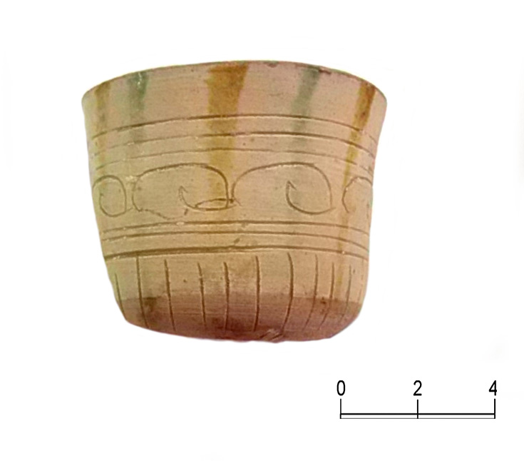 SINGOLO OGGETTO/ bicchiere, SECOLI/ XVII