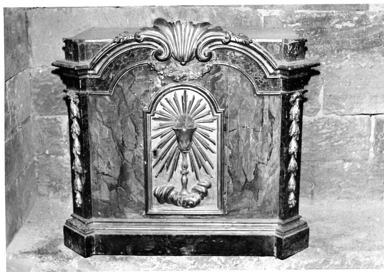 tabernacolo, opera isolata - bottega umbra (sec. XVIII)