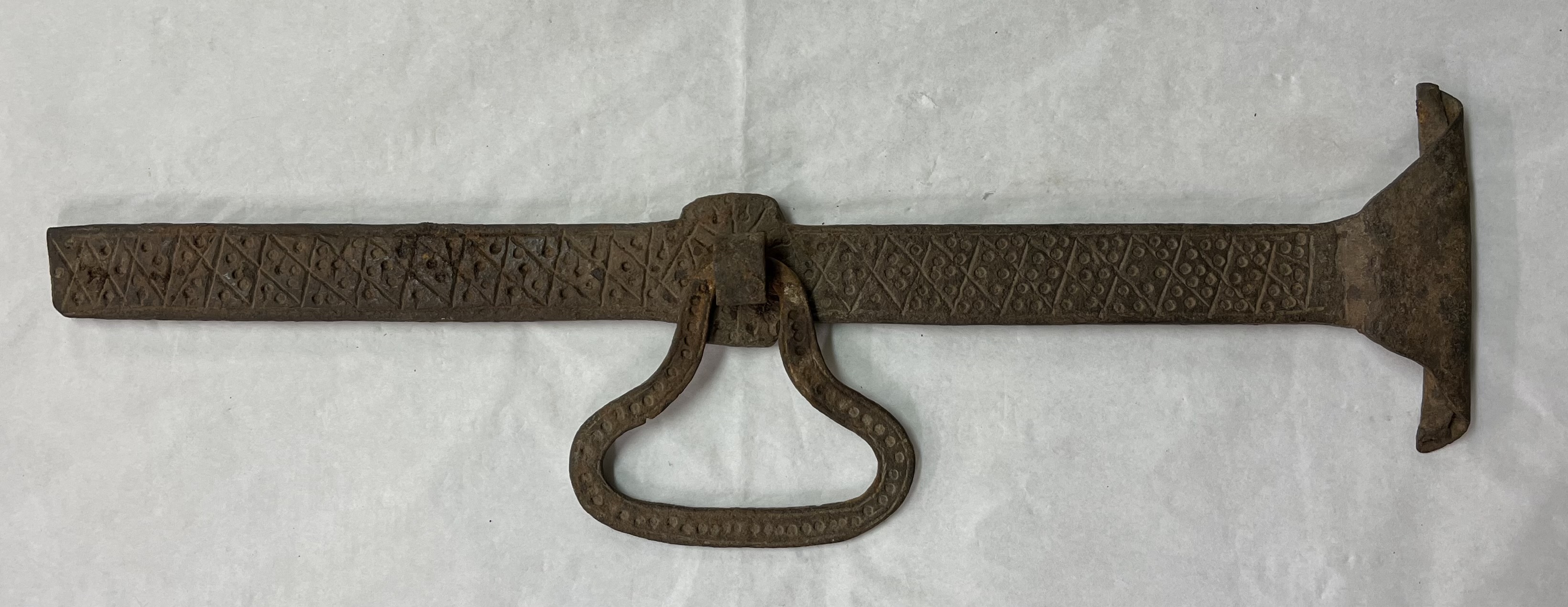 Catenaccio a traversa (Catenaccio, STRUMENTI E ACCESSORI/ ARTIGIANALI) - Ambito italiano