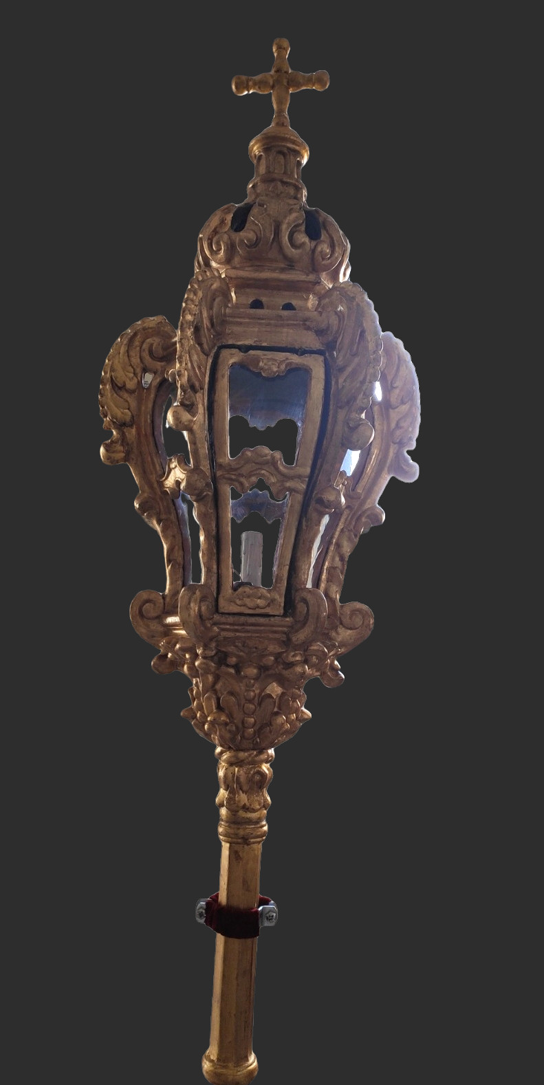 lanterna processionale, serie - ambito ligure (seconda metà XVIII)