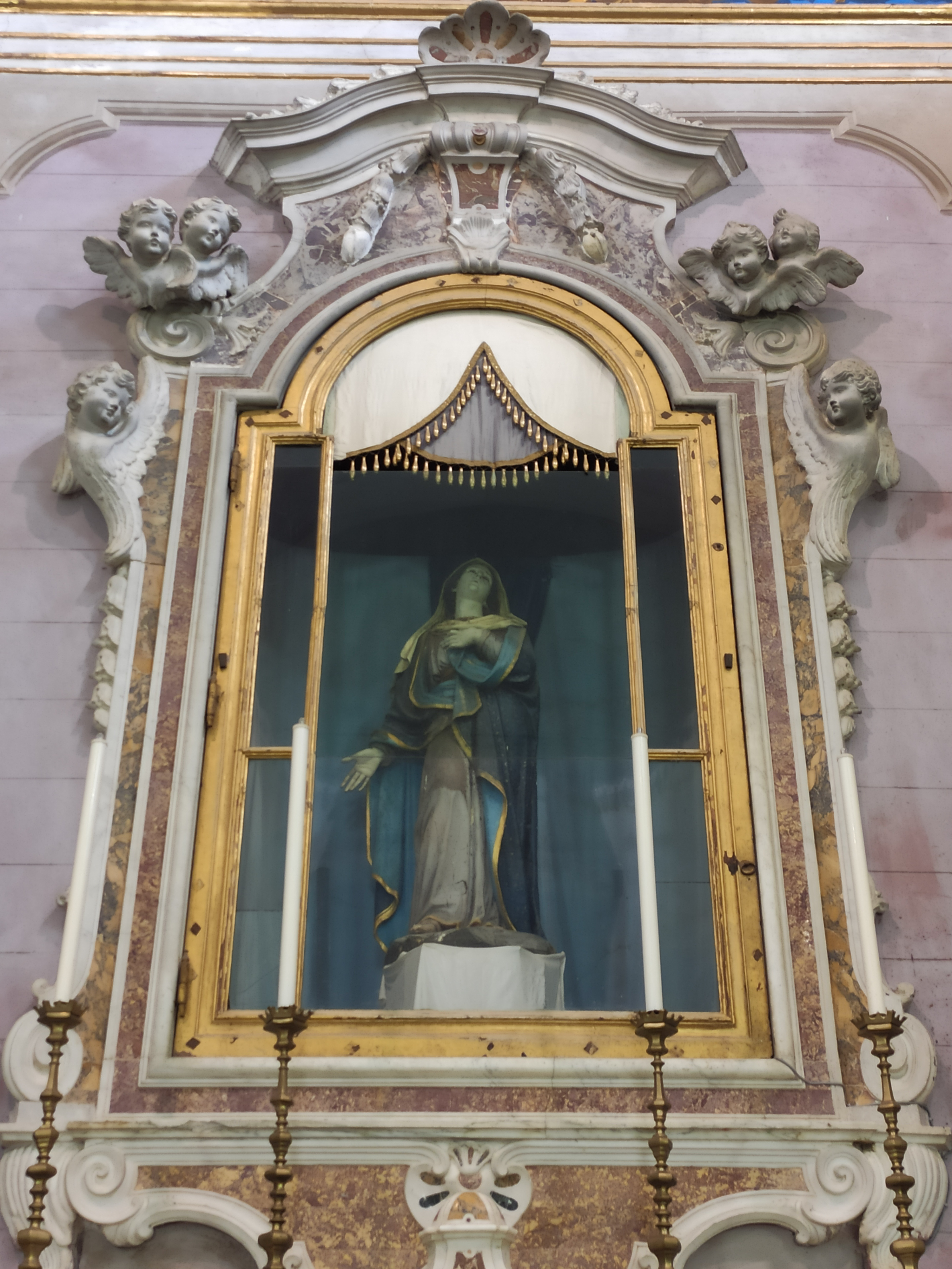 mostra d'altare, elemento d'insieme - ambito ligure (primo quarto XVIII)