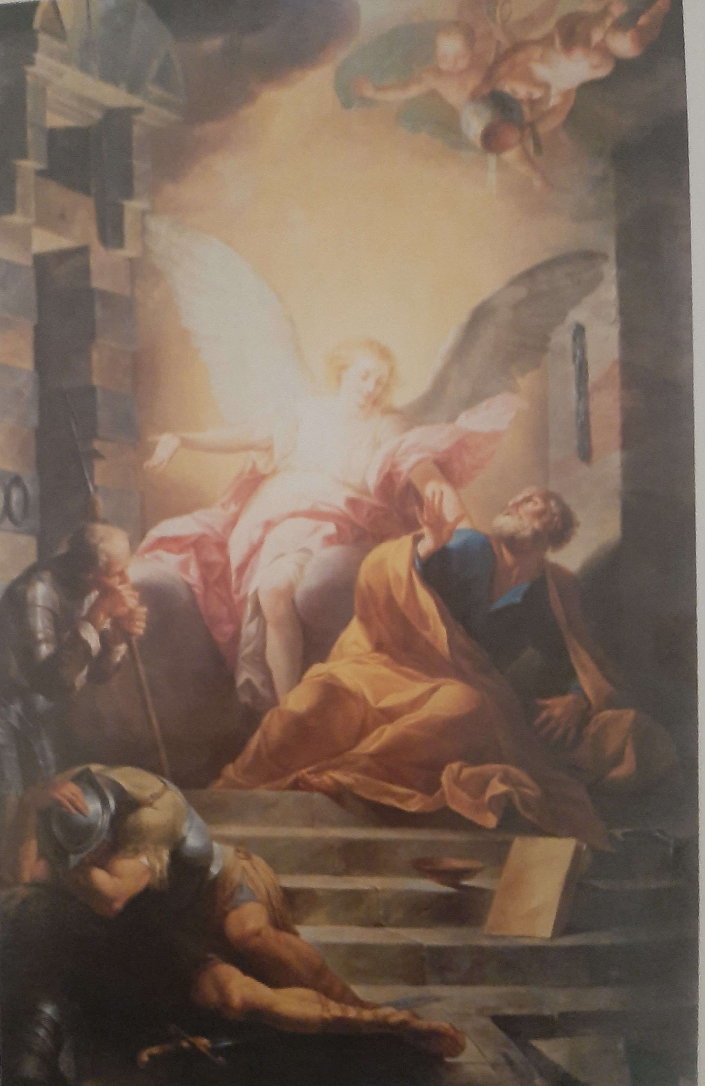 liberazione di San Pietro (dipinto, opera isolata) di Ratti Carlo Giuseppe (seconda metà XVIII)