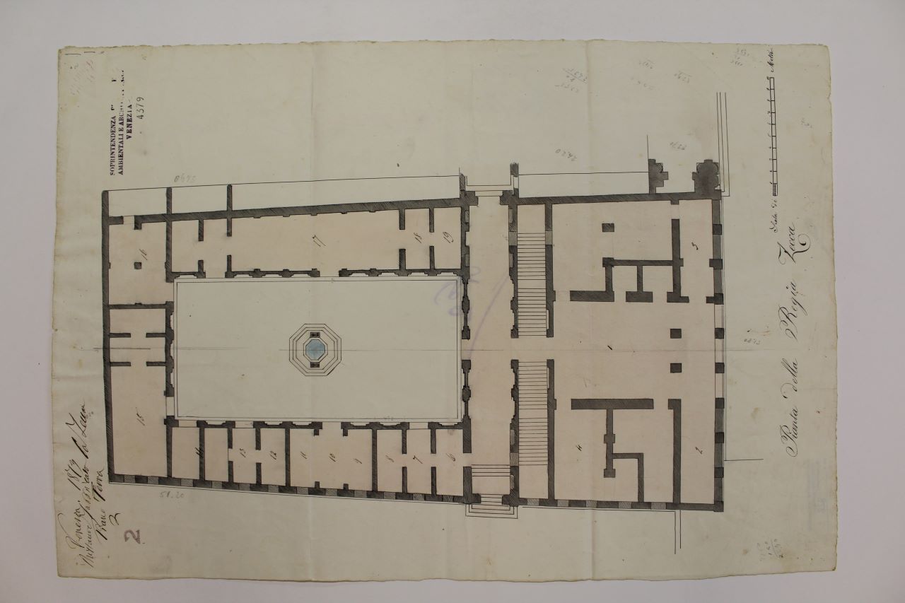 I.R. Zecca (disegno architettonico) - ambito italiano (terzo quarto XIX)