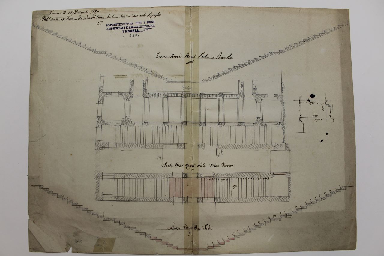 I.R. Zecca (disegno architettonico) - ambito italiano (terzo quarto XIX)