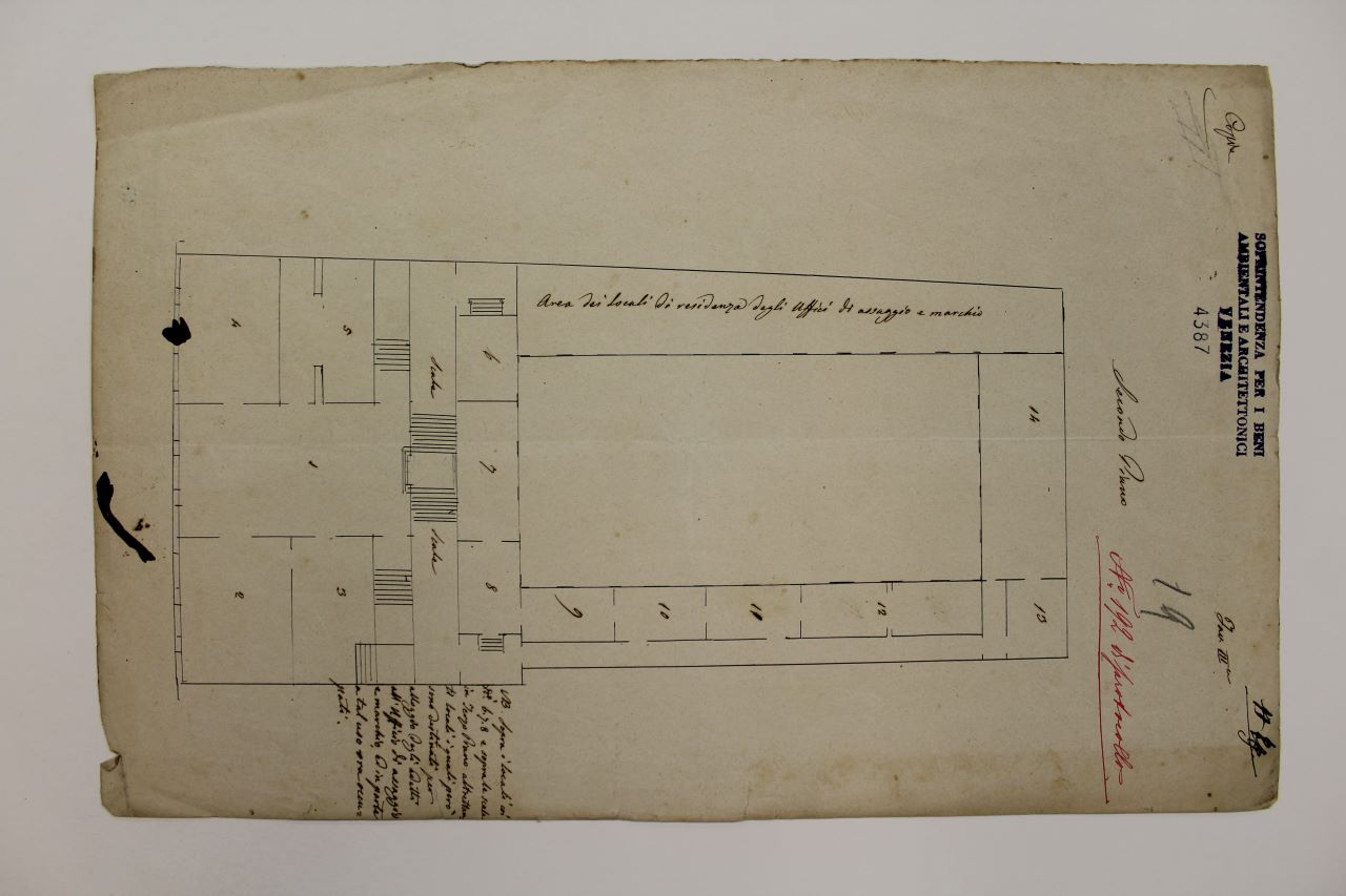 I.R. Zecca (disegno architettonico) - ambito italiano (terzo quarto XIX)