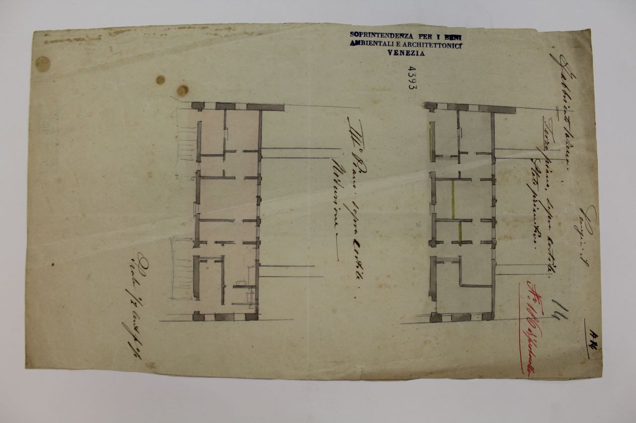 I.R. Zecca (disegno architettonico) - ambito italiano (terzo quarto XIX)