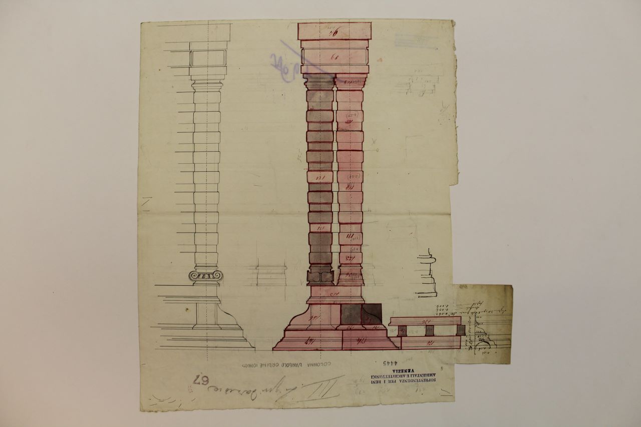 I.R. Zecca (disegno architettonico) - ambito italiano (seconda metà XIX)