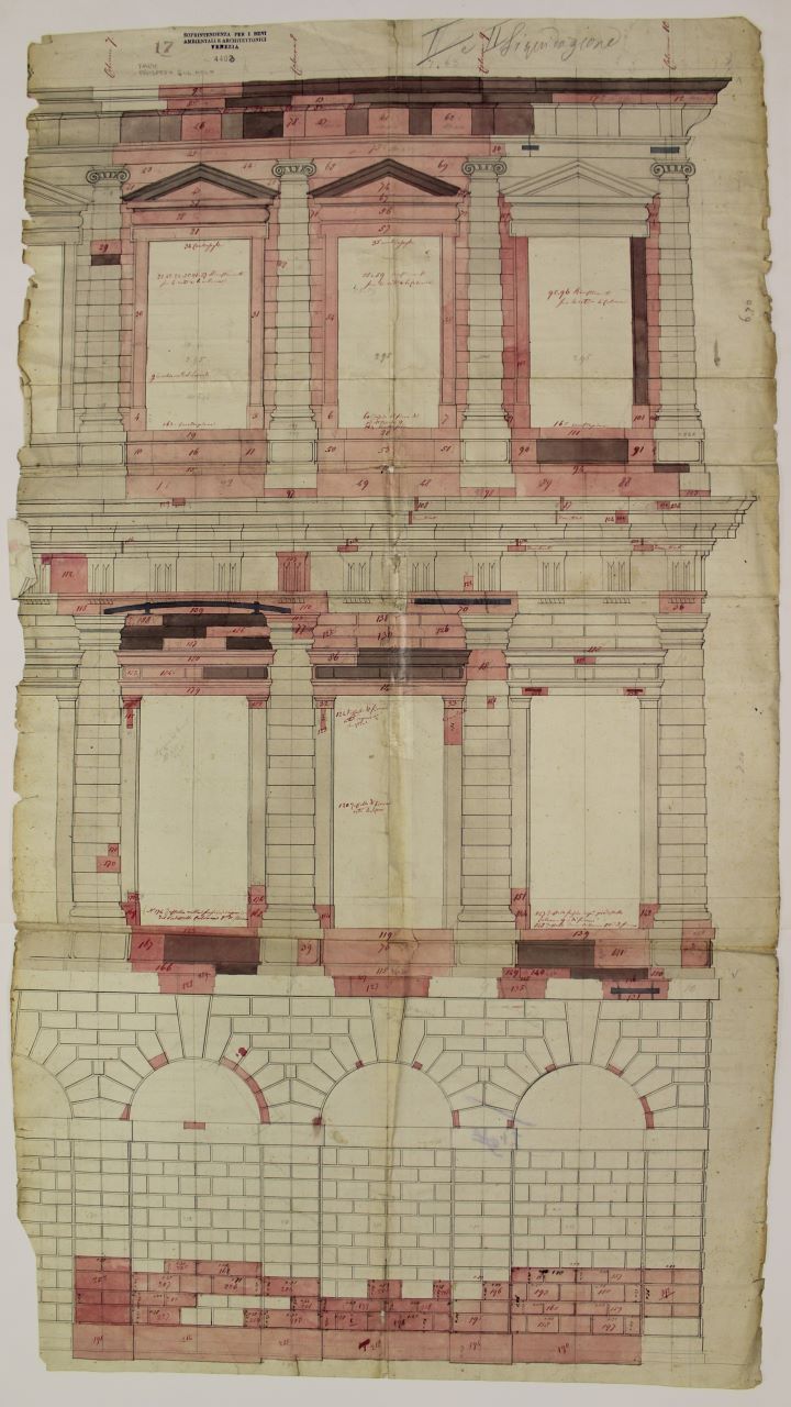 I.R. Zecca (disegno architettonico) - ambito italiano (terzo quarto XIX)