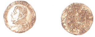 moneta (ultimo quarto SECOLI/ XVI)
