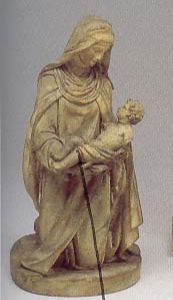 Santa Teresa del Bambino Gesù (scultura, elemento d'insieme) di Celebrano Francesco (attribuito) (sec. XVIII)