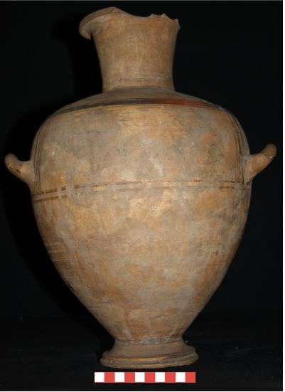 vaso/ a forma di idria, idria di Hadra - Epoca ellenistica (seconda metà SECOLI/ III a.C)